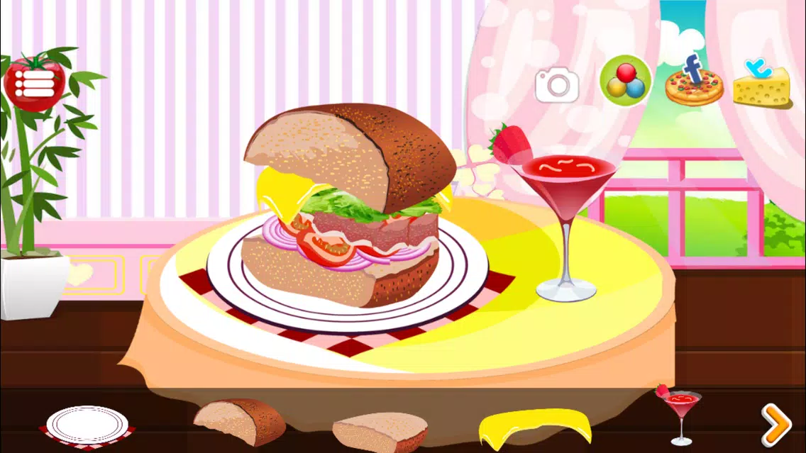 Halloween party food cooking granny pie,sea food ,smile slice,turki sandwich ,halloween desert maker.. Screenshots