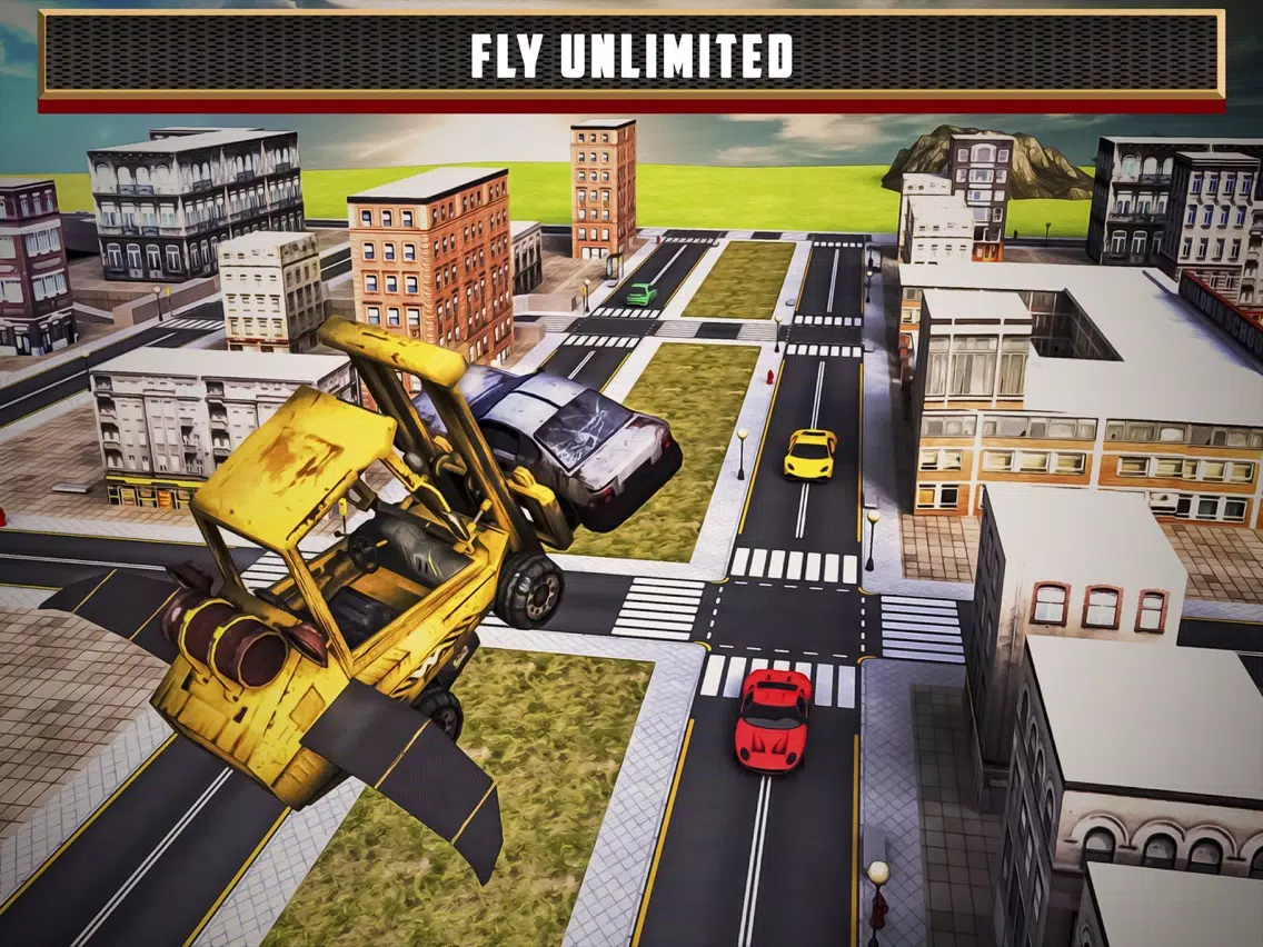 Messy city cleaner truck parking iPad Screenshots