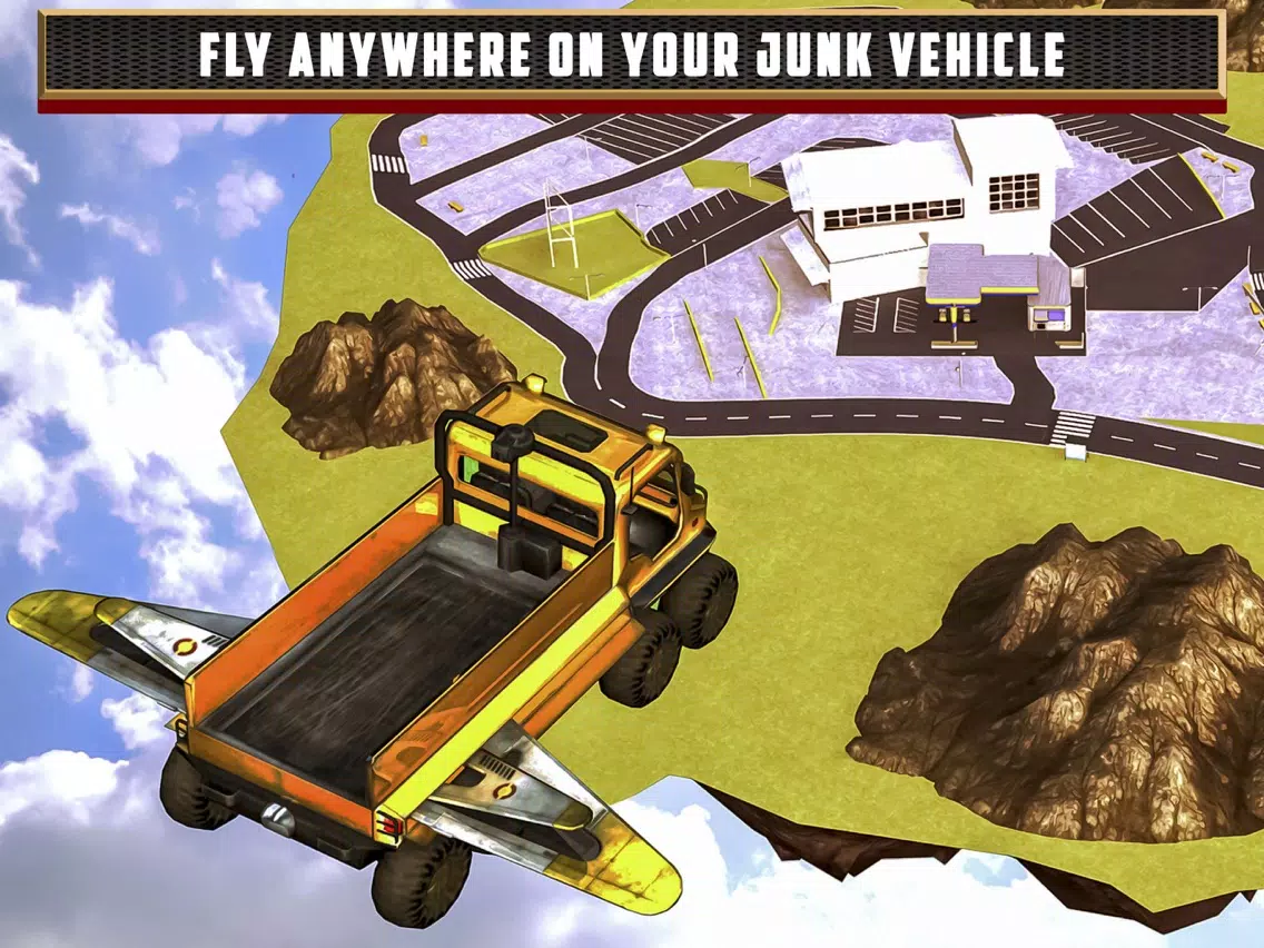 Messy city cleaner truck parking iPad Screenshots