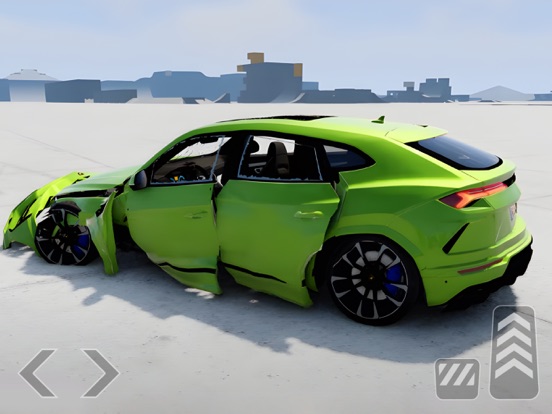 Capturas de tela do Stunt Car Crash iPad 