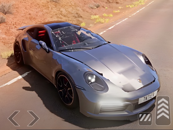 Capturas de tela do Stunt Car Crash iPad 