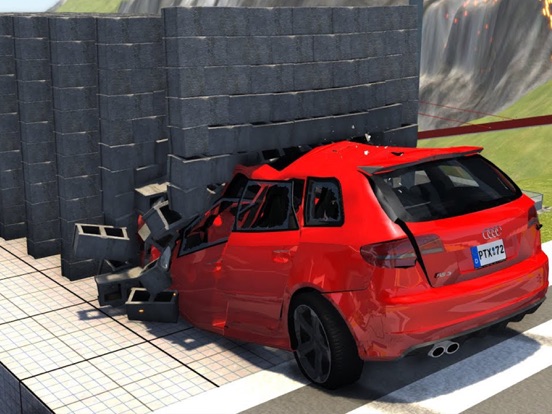 Capturas de tela do Stunt Car Crash iPad 