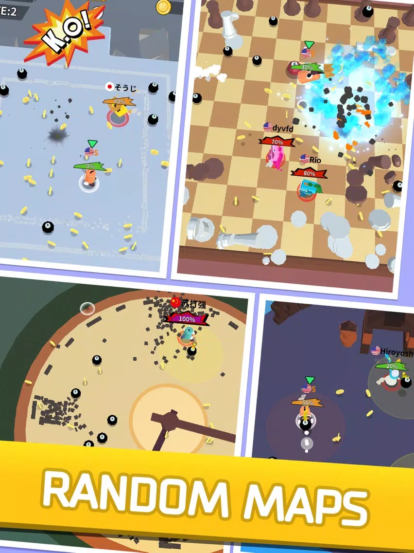Bomb Party.io 3D Battle Games iPad  Screenshots