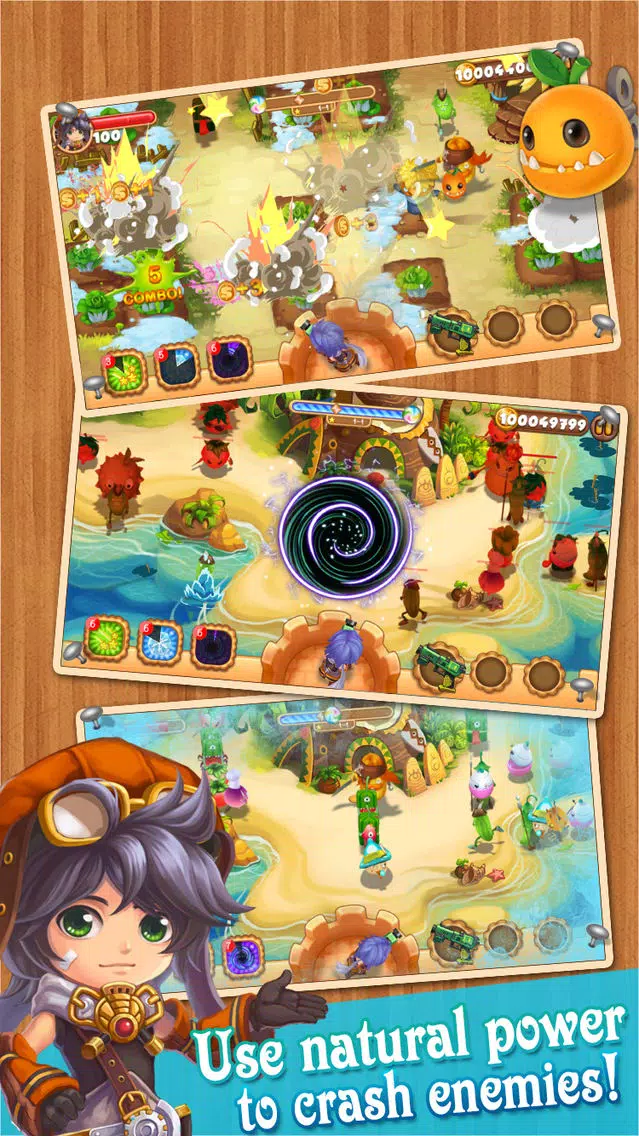 Capturas de tela do Fruits are coming!