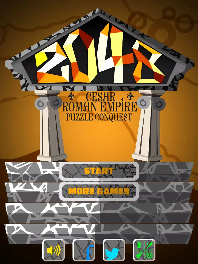 2048 Cesar Roman Empire Puzzle Conquest - Free iPad Screenshots