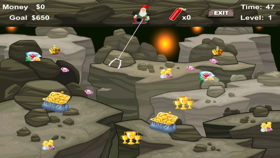 Awesome Dwarf Digger - Precious Gold and Jewel Den Mining Game Screenshots