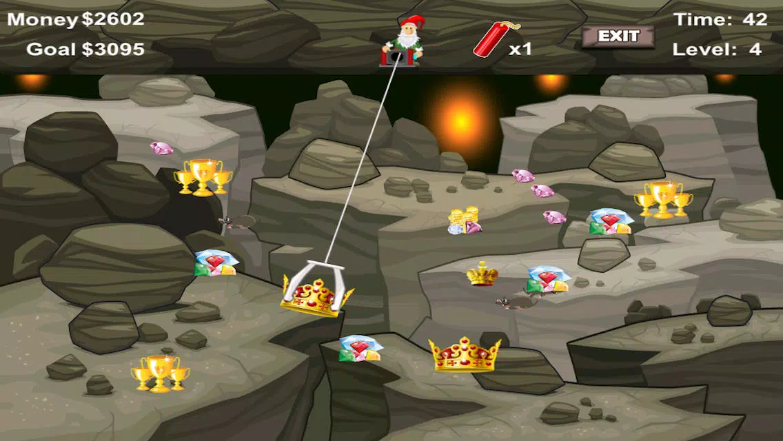 Awesome Dwarf Digger - Precious Gold and Jewel Den Mining Game Screenshots