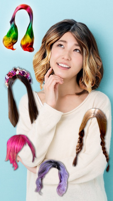 Capturas de tela do Hairstyles & haircuts - Makeover photo editor
