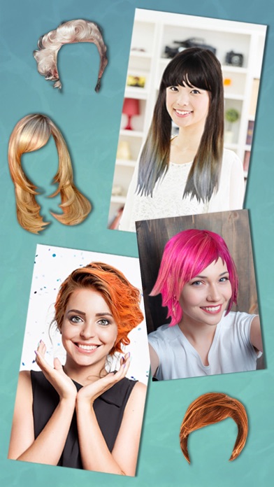 Capturas de tela do Hairstyles & haircuts - Makeover photo editor