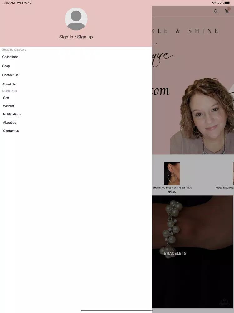 Glimmer Sparkle Shine Boutique iPad Screenshots