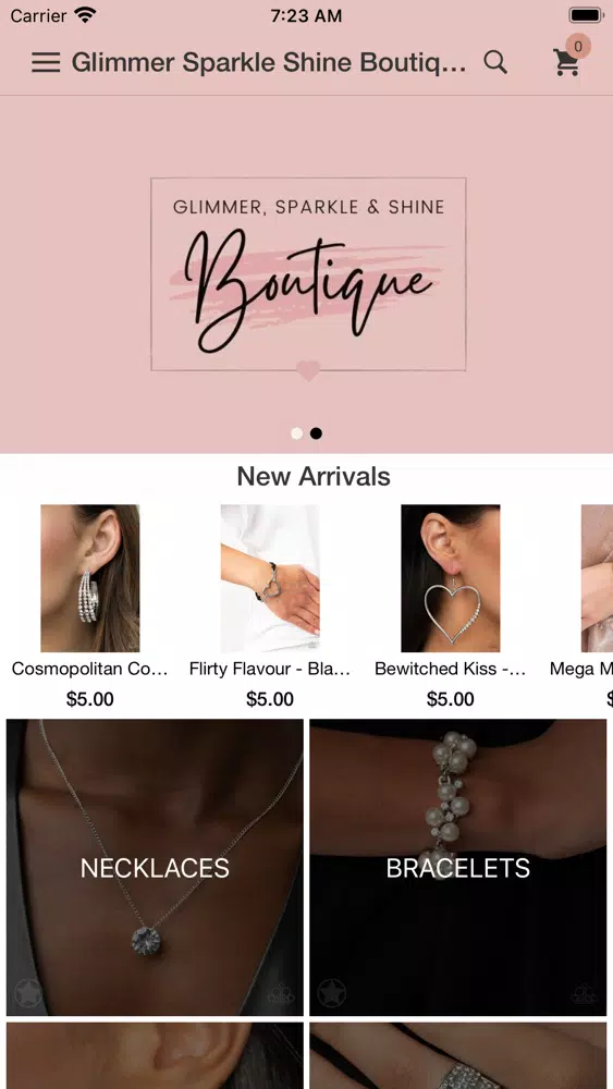 Glimmer Sparkle Shine Boutique Screenshots
