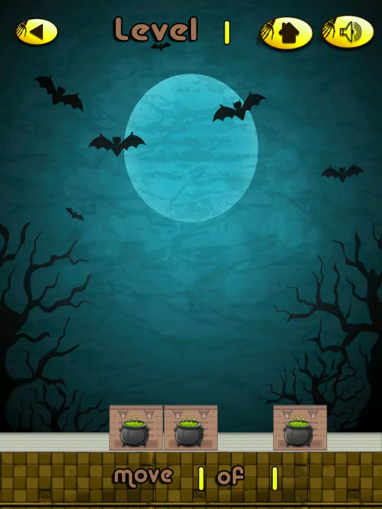 Halloween Monster Match - Move the Spooky Box Dash Free iPad Screenshots