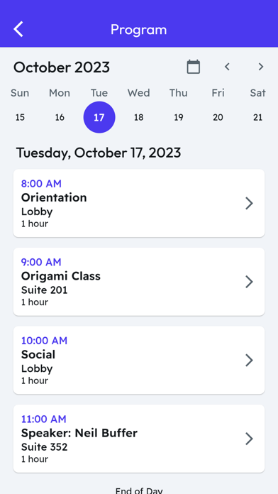 MyEvent by Member Minder Pro Screenshots
