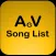 AGV Song List