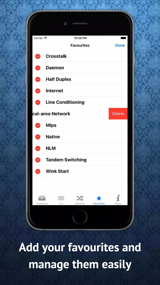 Computer Network Dictionary Screenshots