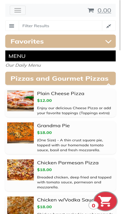 Via Napoli Pizzeria Screenshots