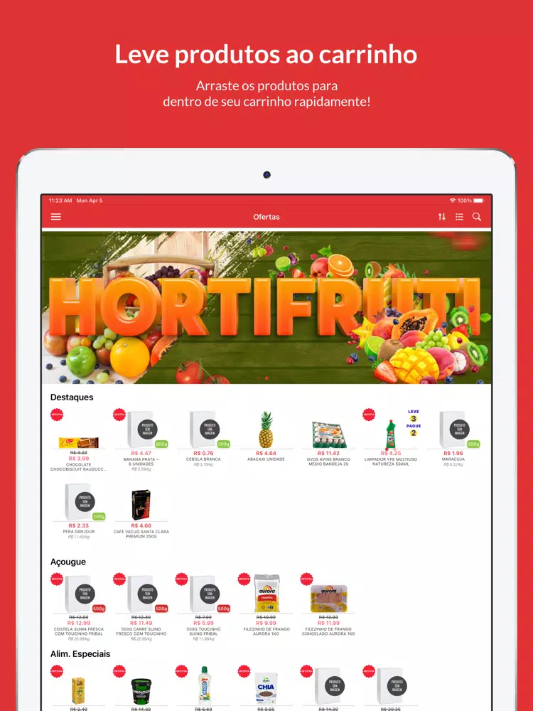 Supermercado Pratiko iPad Screenshots