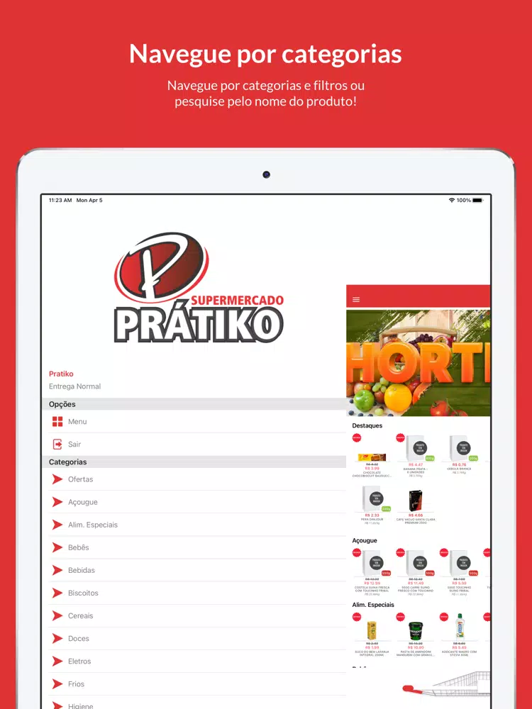 Supermercado Pratiko iPad Screenshots