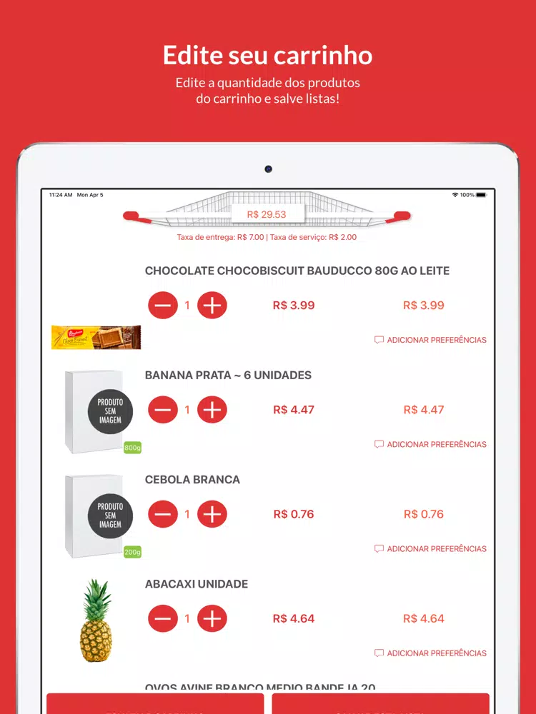 Supermercado Pratiko iPad Screenshots