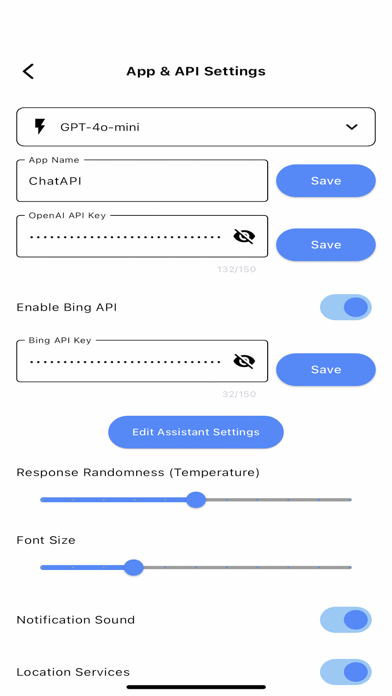 ChatAPI - AI Chat for Less Screenshots