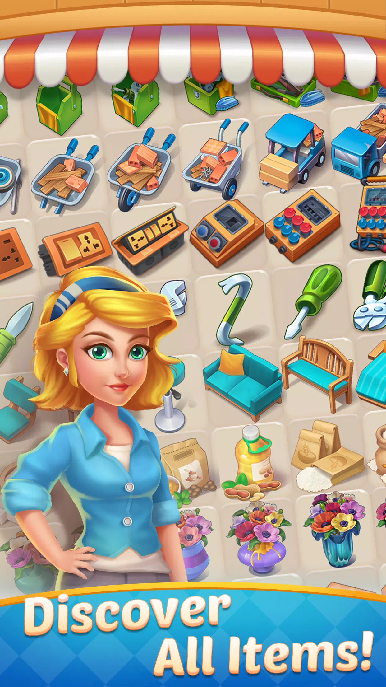Merge Town Screenshots