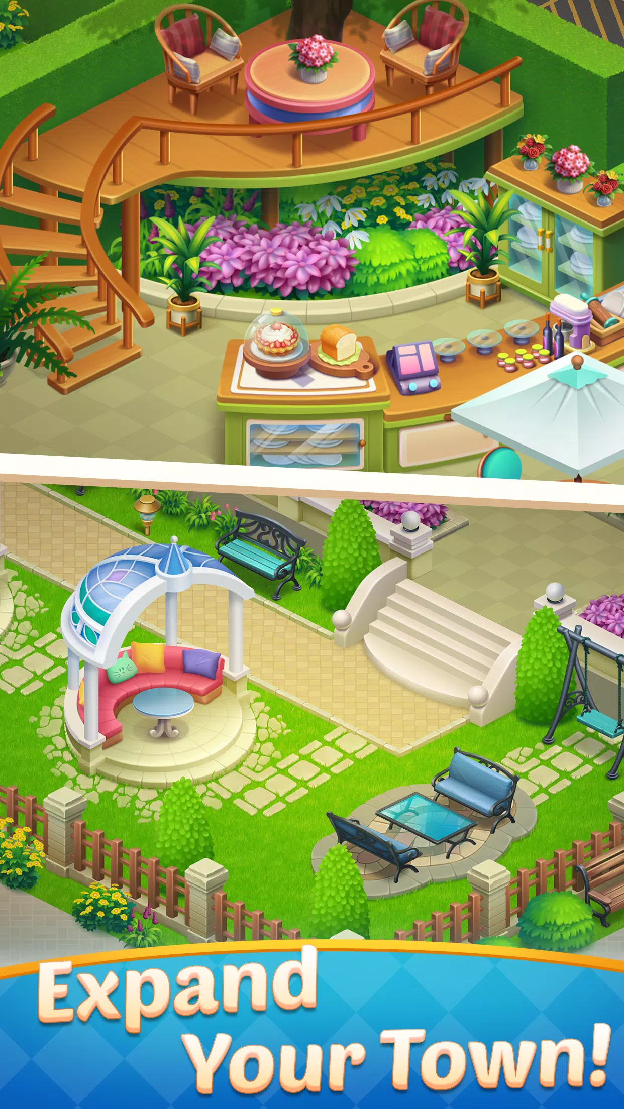 Merge Town Screenshots