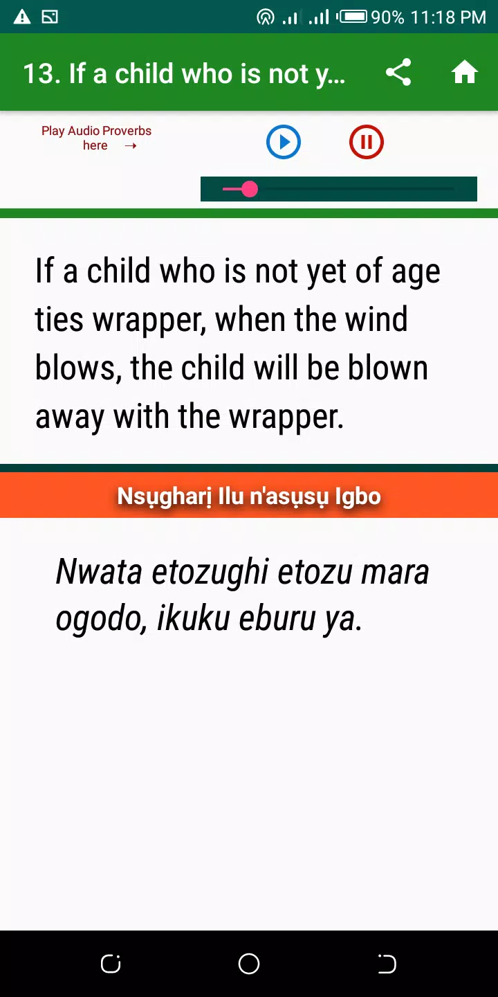 Proverbs Book In Igbo Screenshots