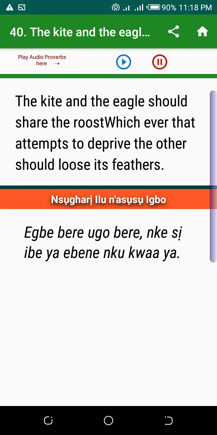 Proverbs Book In Igbo Screenshots