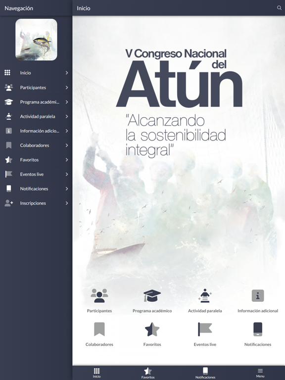 V Congreso Nacional del Atún iPad Screenshots