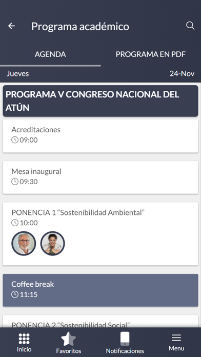 V Congreso Nacional del Atún Screenshots