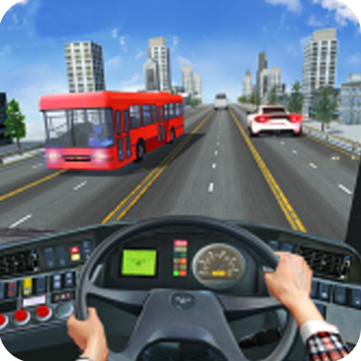 Modern City Bus Driving