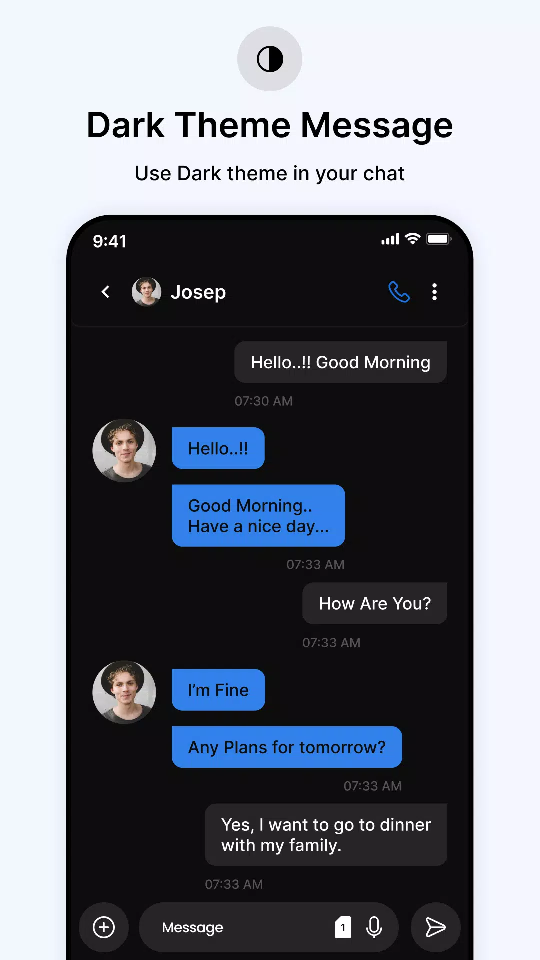 Messages - Text SMS App Screenshots