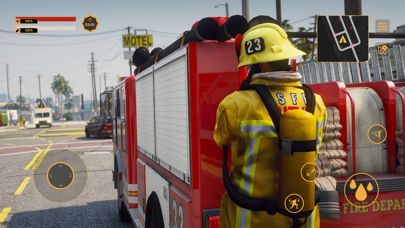 Firefighter:Car fire truck sim स्क्रीनशॉट