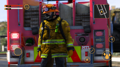 Firefighter:Car fire truck sim स्क्रीनशॉट