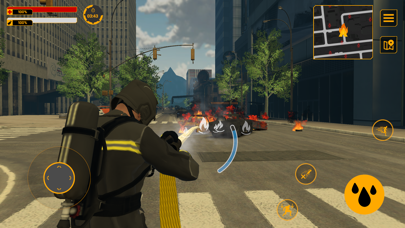 Firefighter:Car fire truck sim स्क्रीनशॉट