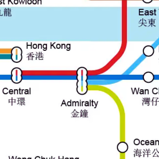 Hong Kong Metro Map Offline