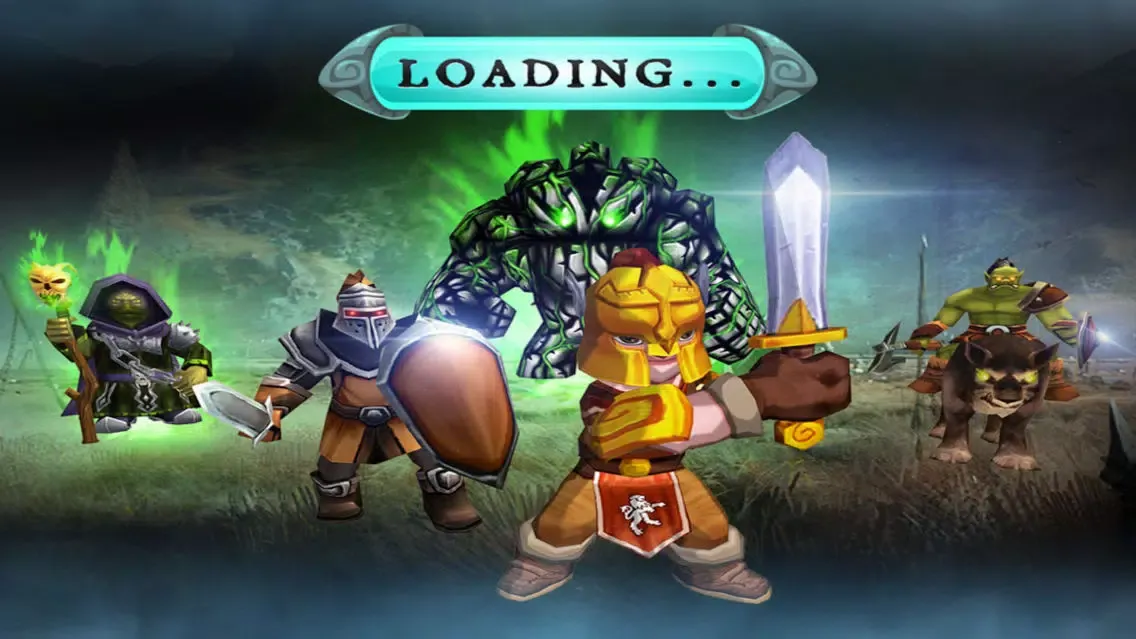 Tangkapan layar Battle of the Ancient Warriors