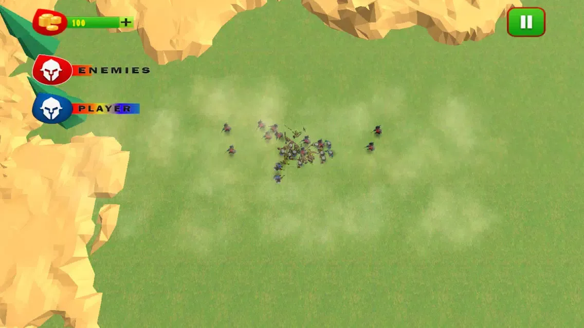 Tangkapan layar Battle of the Ancient Warriors