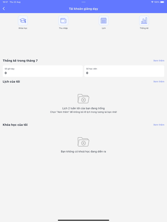 Class For Me Teacher iPad Screenshots