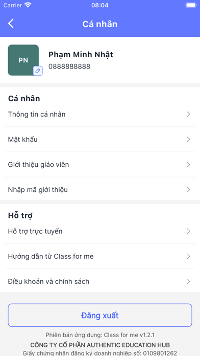Class For Me Teacher Screenshots