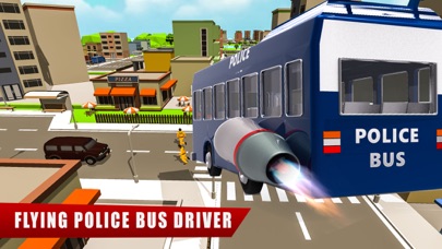 Zrzuty ekranu Futuristic Flying Bus Pilot - Extreme Rescue Bus Flight and Transport 3D Simulator