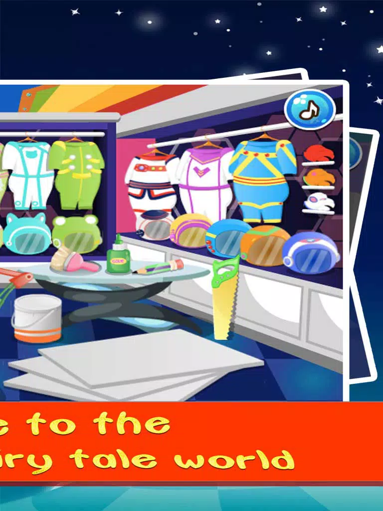 Little Astronaut:Girl makeup games iPad Screenshots