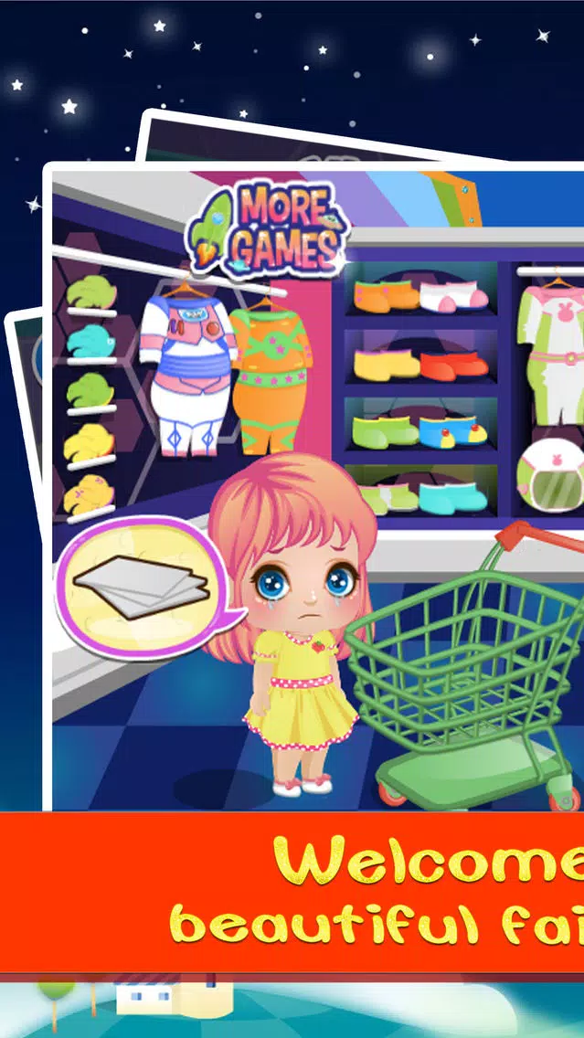 Little Astronaut:Girl makeup games Screenshots