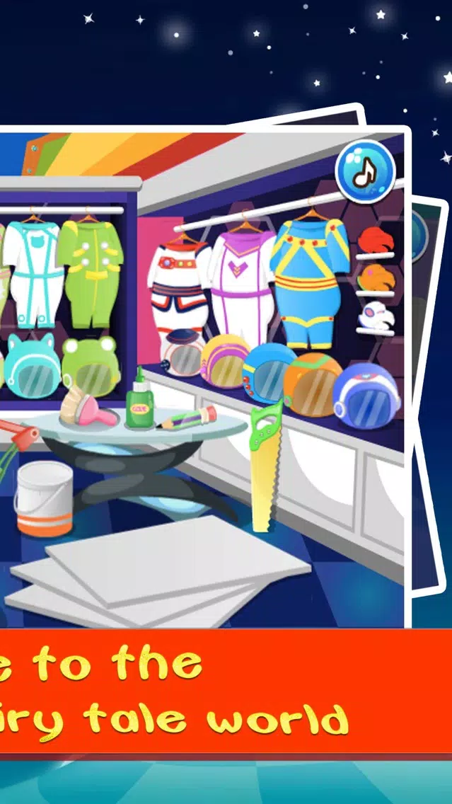 Little Astronaut:Girl makeup games Screenshots