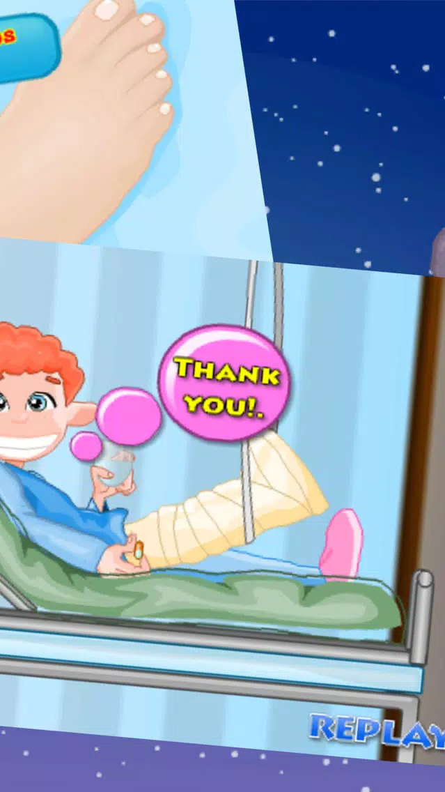 Baby Leg Injury:Girls Makeup,Dressup,Makeover Screenshots