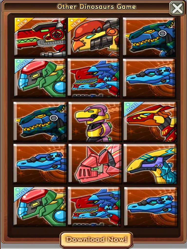 Tangkapan skrin Dino jigsaw2:Fossil dig & discovery dinosaur games iPad