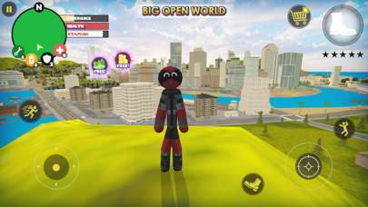Tangkapan skrin Stick Rope Hero