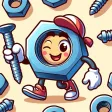 Screw Puzzle: Pin Nuts Bolts