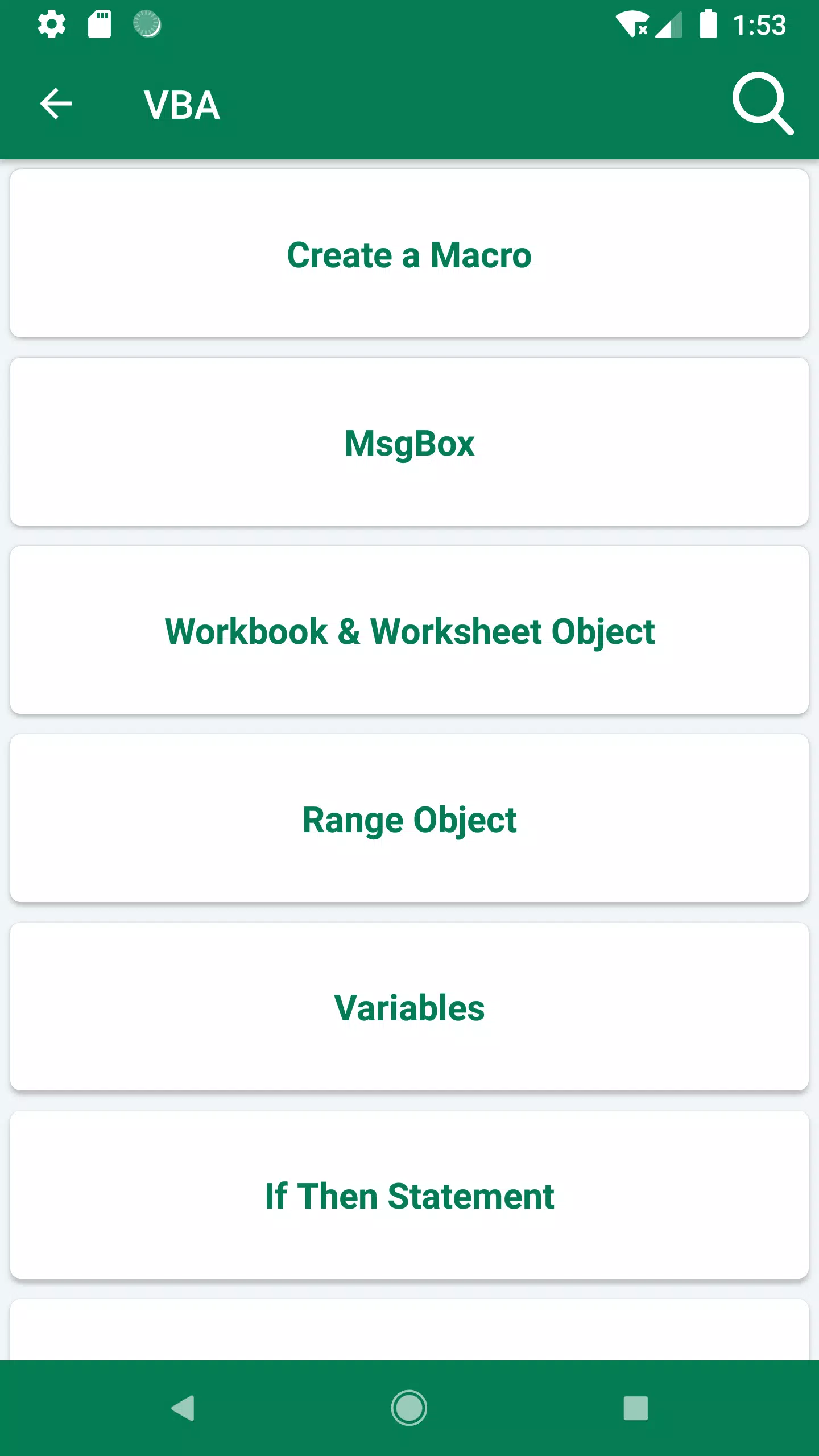 Master Excel - Advance Screenshots