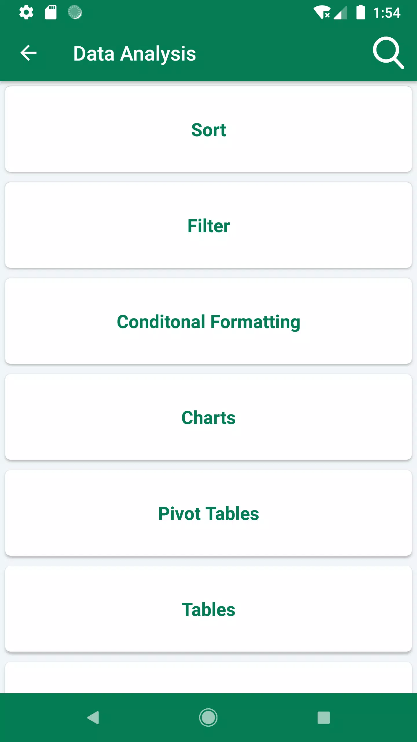Master Excel - Advance Screenshots